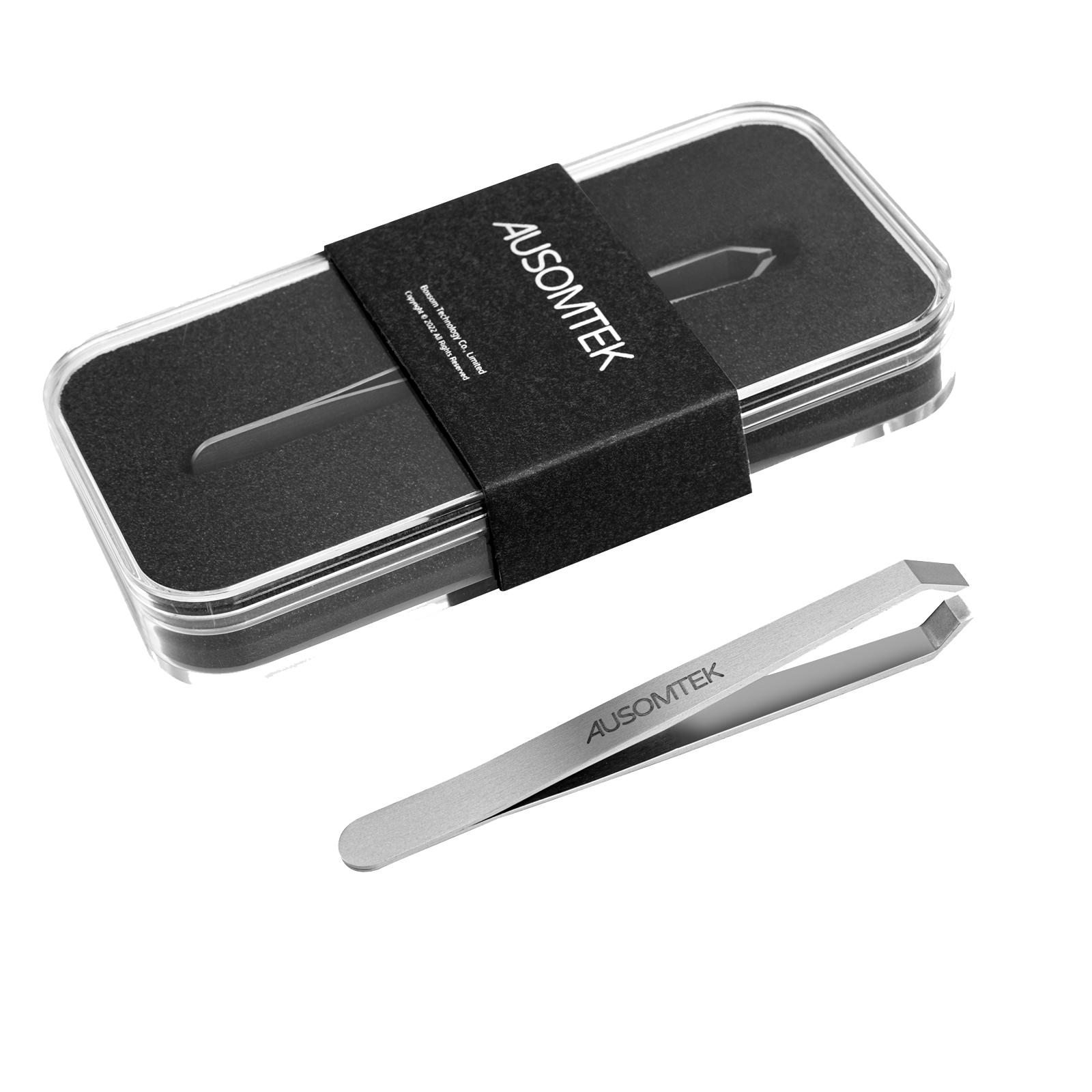 5mm Beard Tweezers - Clear Box