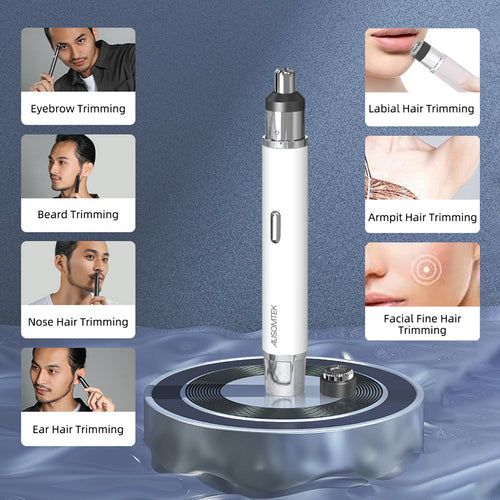 2-in-1 Electric Nose Hair Trimmer